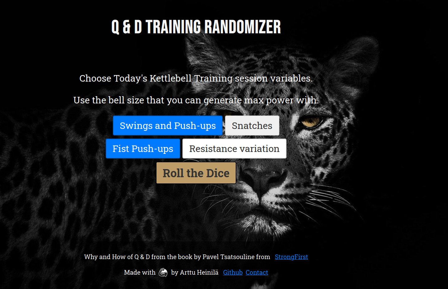 Quick And Dead Landing View