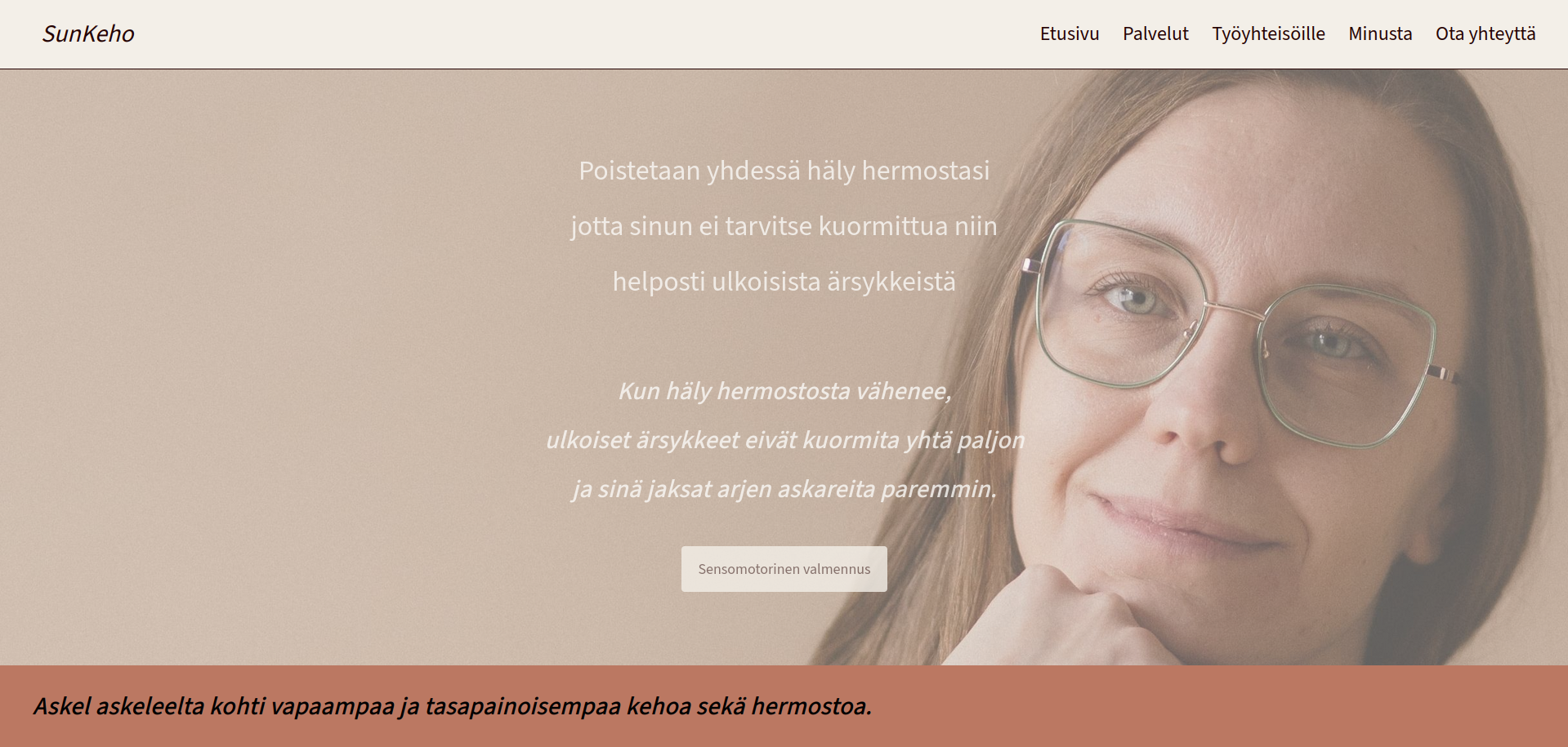 Screencapture of the webpage